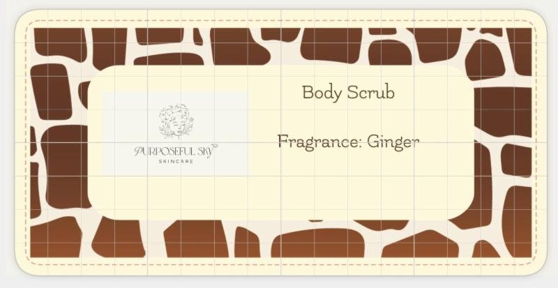 Ginger Body Scrub
